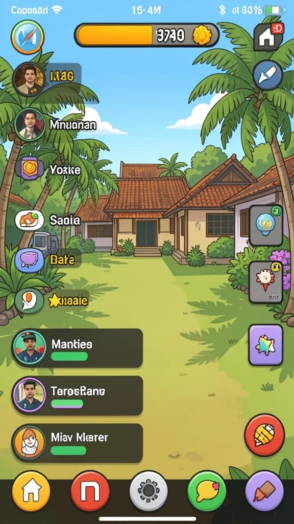 hibikiwin - Tampilan awal yang menarik dan ramah pengguna.