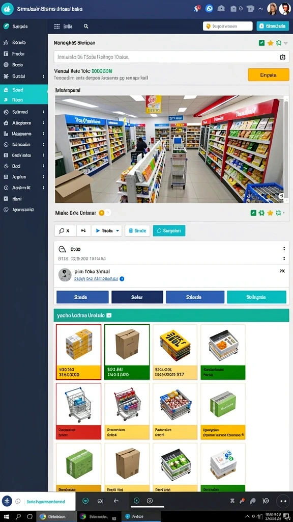hokiwin - Tampilan antarmuka yang modern dan mudah digunakan.