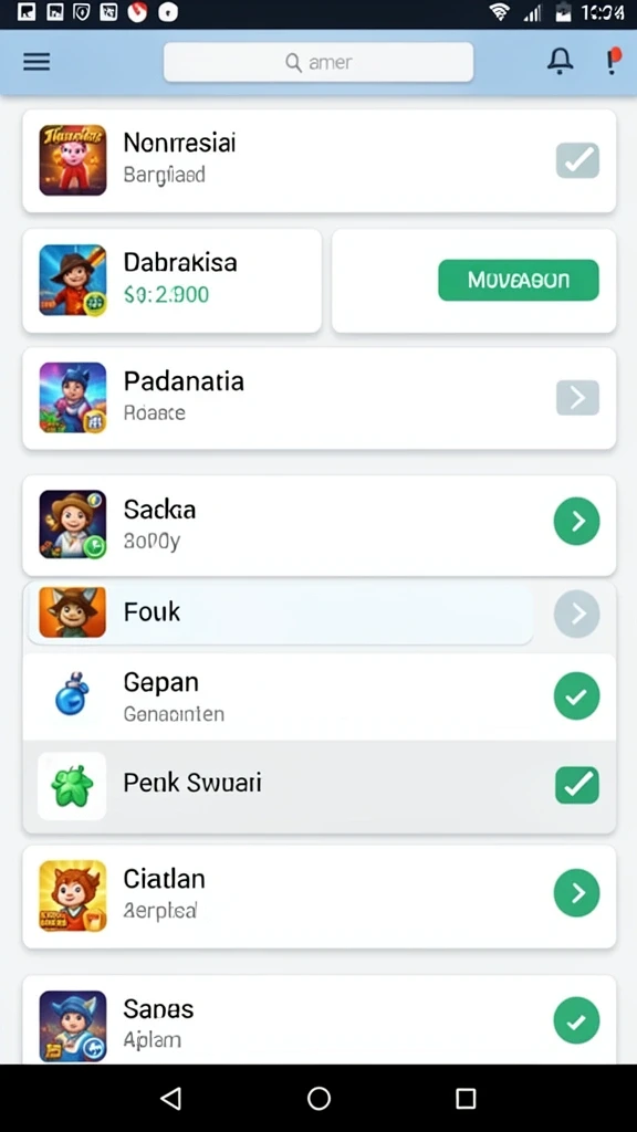 id098 - Tampilan awal yang menarik dan mudah digunakan.