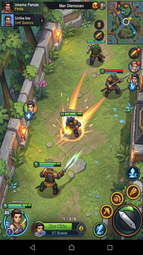 zk988 - Screenshot dari momen aksi seru dalam permainan.
